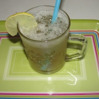 Lemon Soda(Prepared by my Hubby)